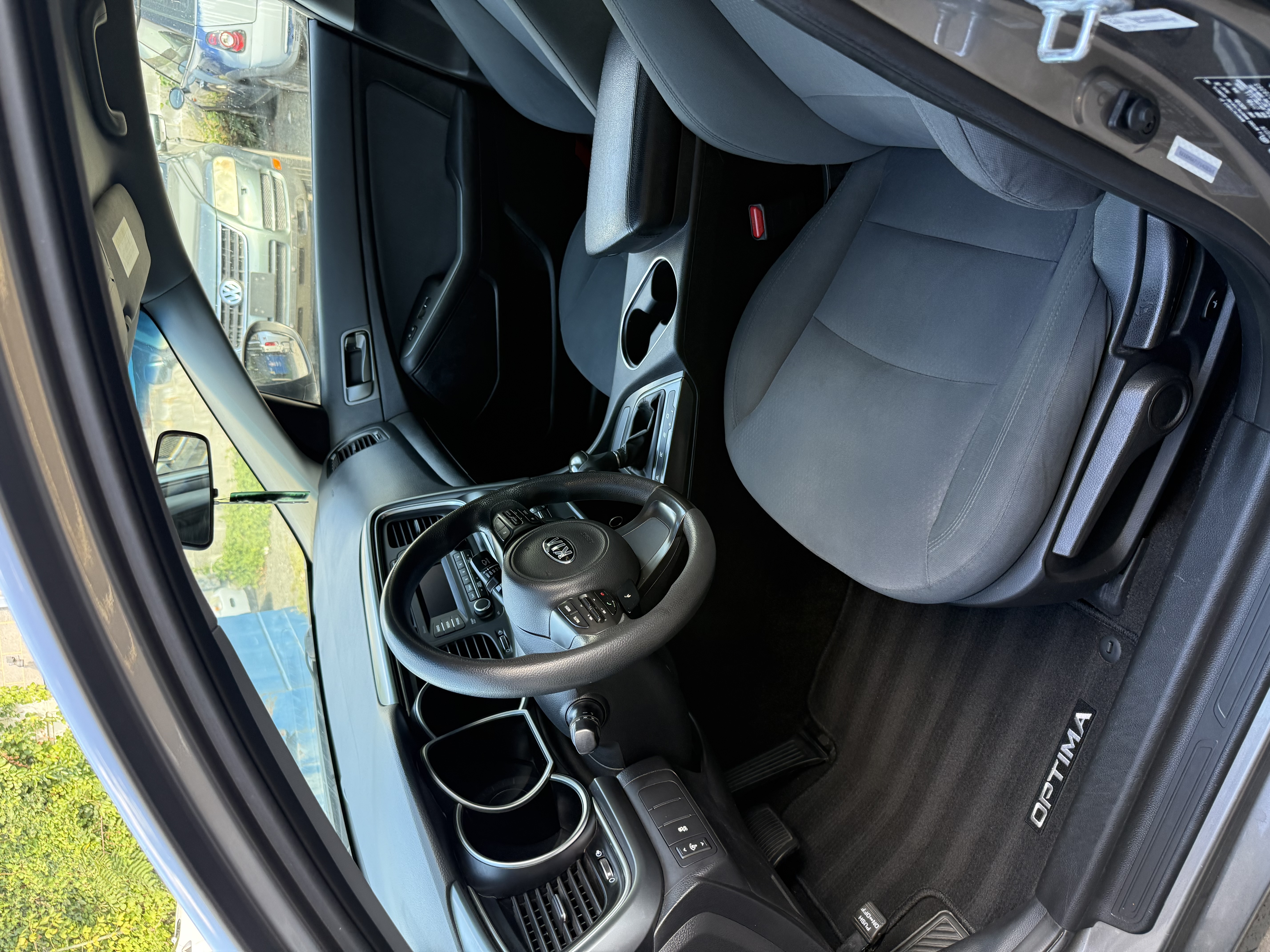 Kia Optima interior after detail